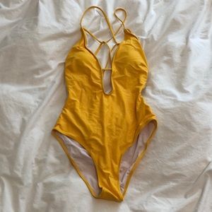One piece bathing suit